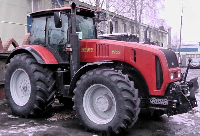Трактор мтз-3522 технические характеристики и устройство, расход топлива