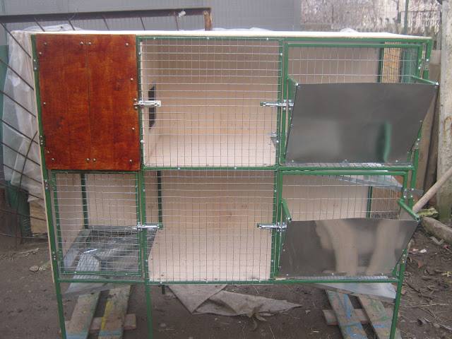 Клетки для кроликов из сетки своими руками: чертёжи, размеры, фото, пошаговая инструкция