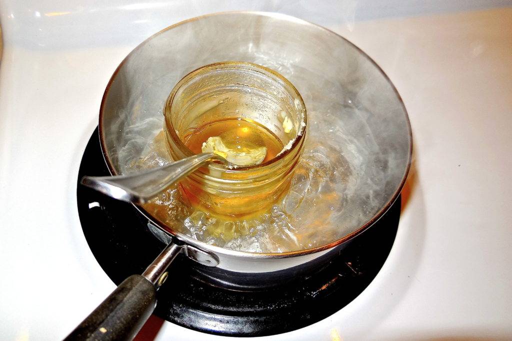 Как растопить засахаренный мед до жидкого состояния
