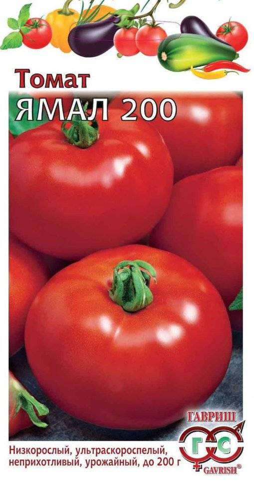 Фото, видео, отзывы, описание, характеристика, урожайность сорта томата «ямал 200»