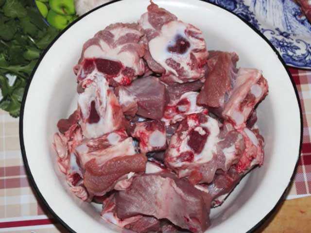 Жареное мясо дикой козы: рецепт