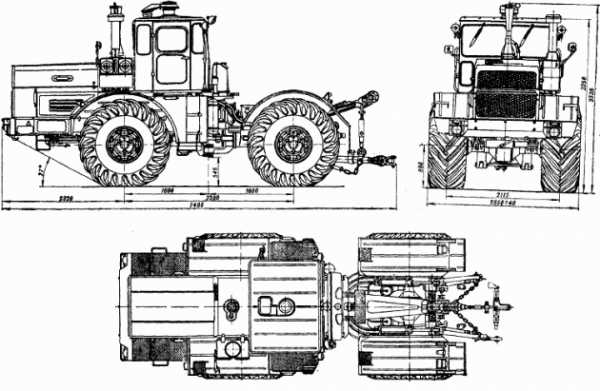 Трактор к-700 «кировец» - технические характеристики. топтехник.ру
