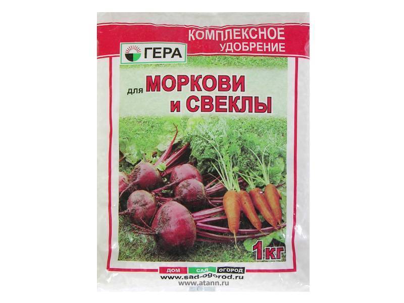 Подкормка моркови и свеклы в открытом грунте – лучшие химические и народные средства