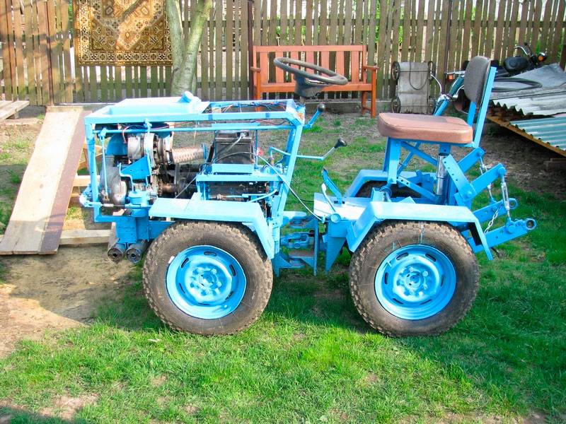 Самодельные трактора: мини самоделки в работе, рама на минитрактор серега самоделкин-110, из ижа своими руками для деревни