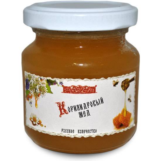 Мед из кориандра (кинзы)