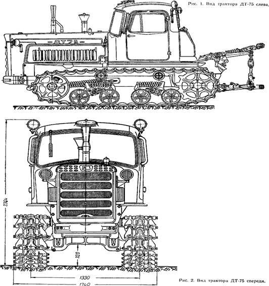 Трактор т 74 технические характеристики