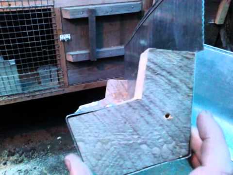 Чертежи и размеры бункерной кормушки для кроликов: описание и изготовление своими руками