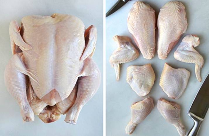 Как разделать курицу - рецепт с пошаговыми фото