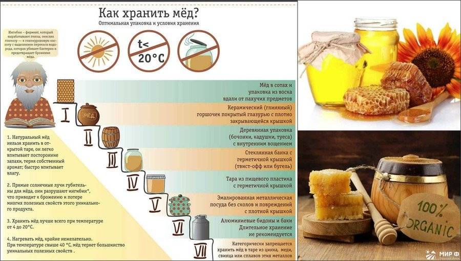 Как хранить мёд в сотах дома, правила и условия хранения