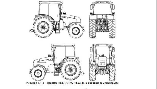 Обзор и технические характеристики трактора беларус мтз 622